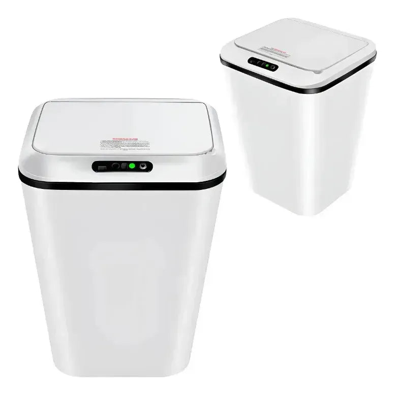 [COMPRE 1 LEVE 2] Lixeira Inteligente com Sensor de Aproximação [USB] - 14 L / Branca